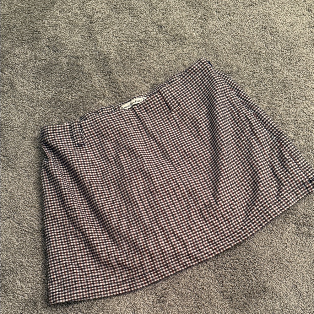 Abercrombie Plaid Skort